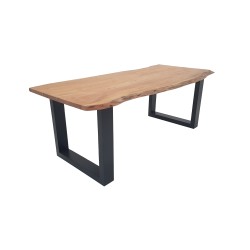 ULKE TABLE D'ARBRE EN ACACIA 200 cm